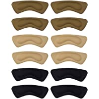 6 Pares Almohadilla de Talón Agarre de Zapatos de Tacón Plantillas Autoadhesivas de Zapato Protector de Cuidado de Pies…